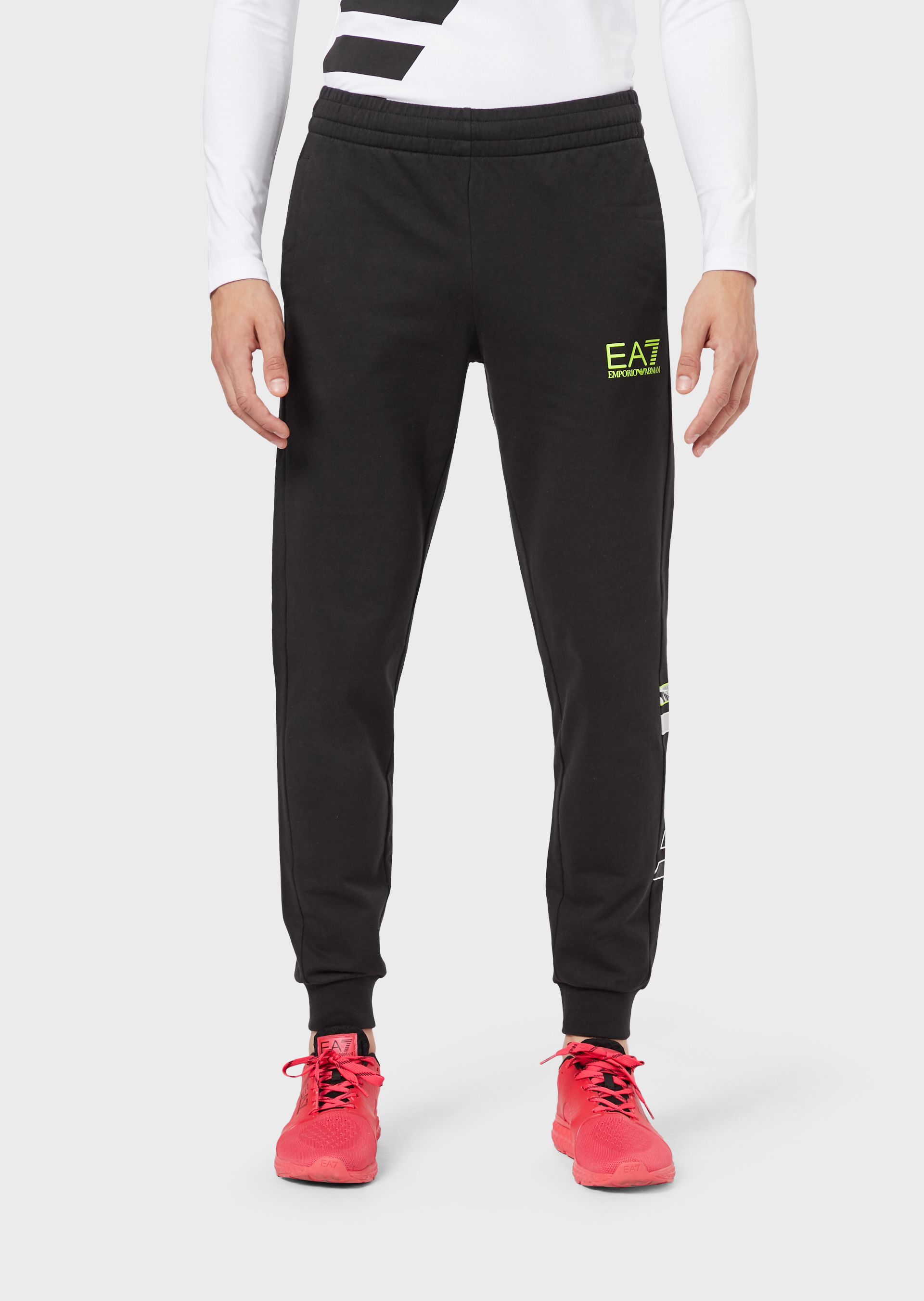 Emporio Armani Sweatpants - Item 13381092 In Black | ModeSens