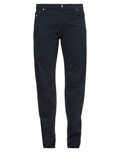 Man Pants Midnight blue Size 28 Cotton, Elastane