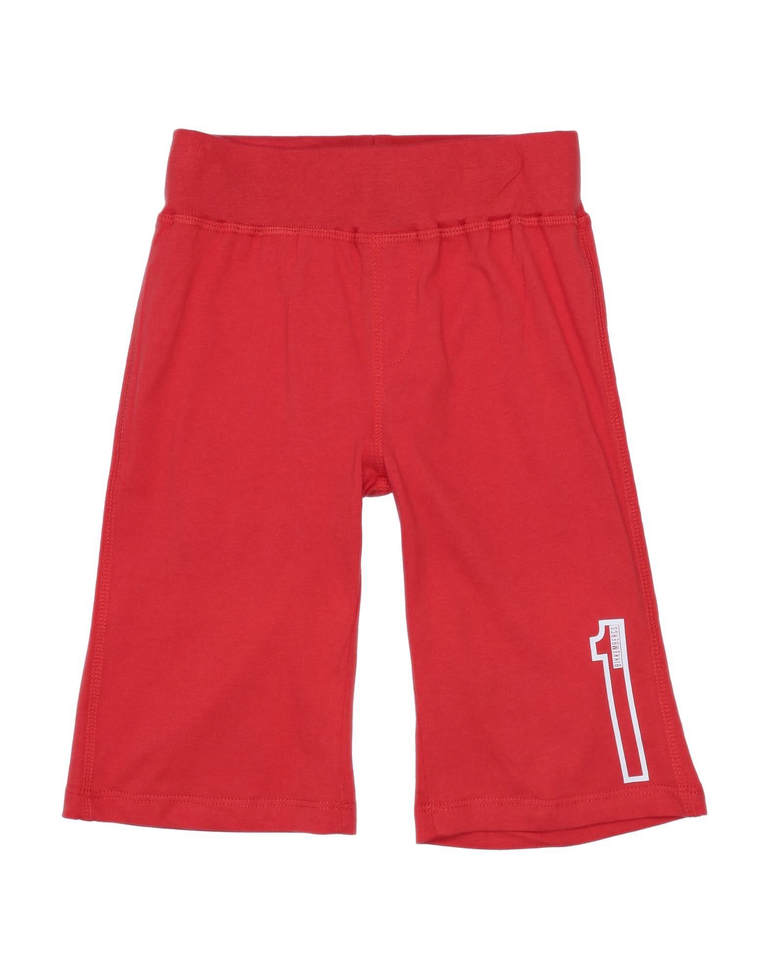 Bikkembergs Kids'  Toddler Boy Shorts & Bermuda Shorts Red Size 3 Cotton