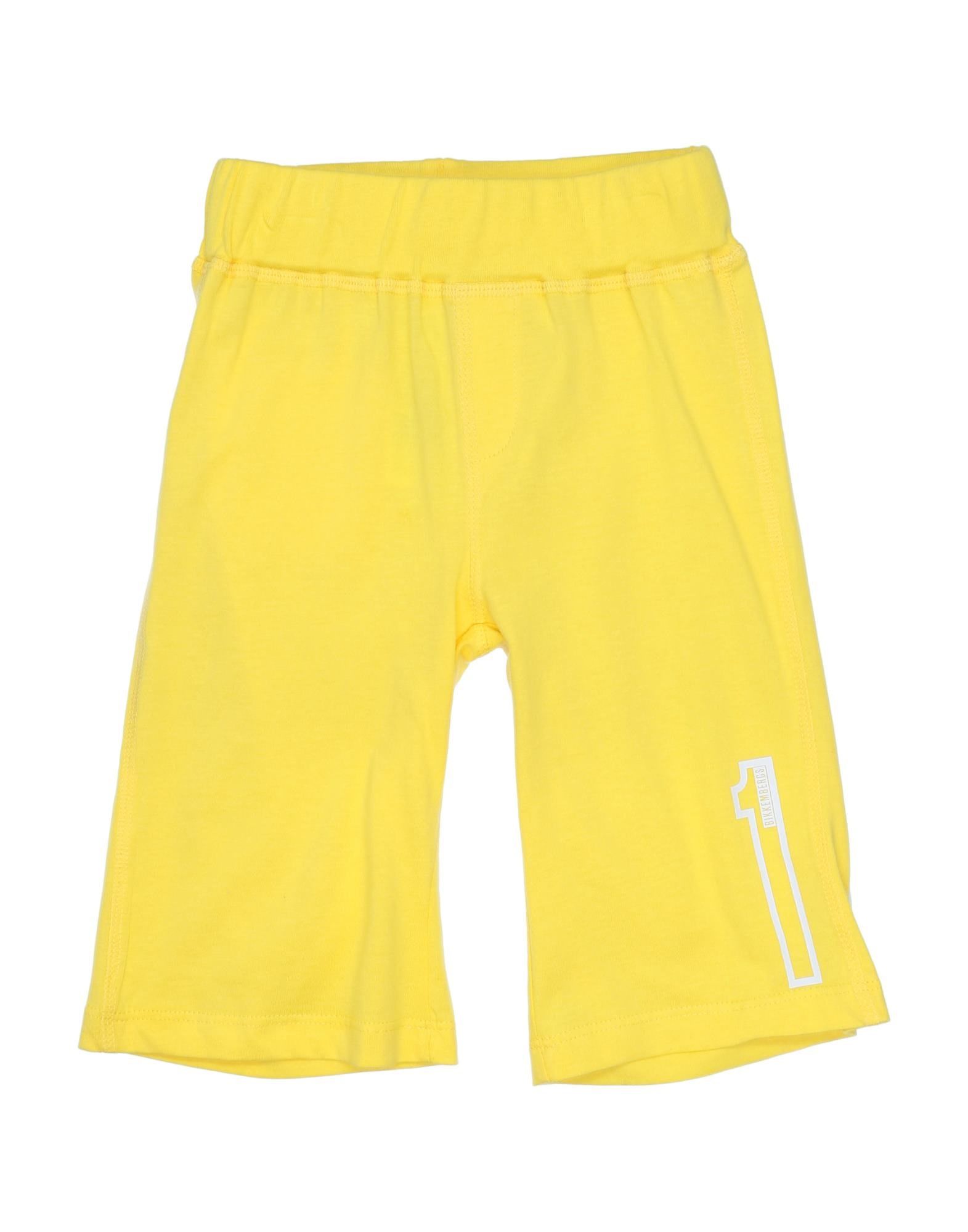 Bikkembergs Kids' Shorts & Bermuda Shorts In Yellow