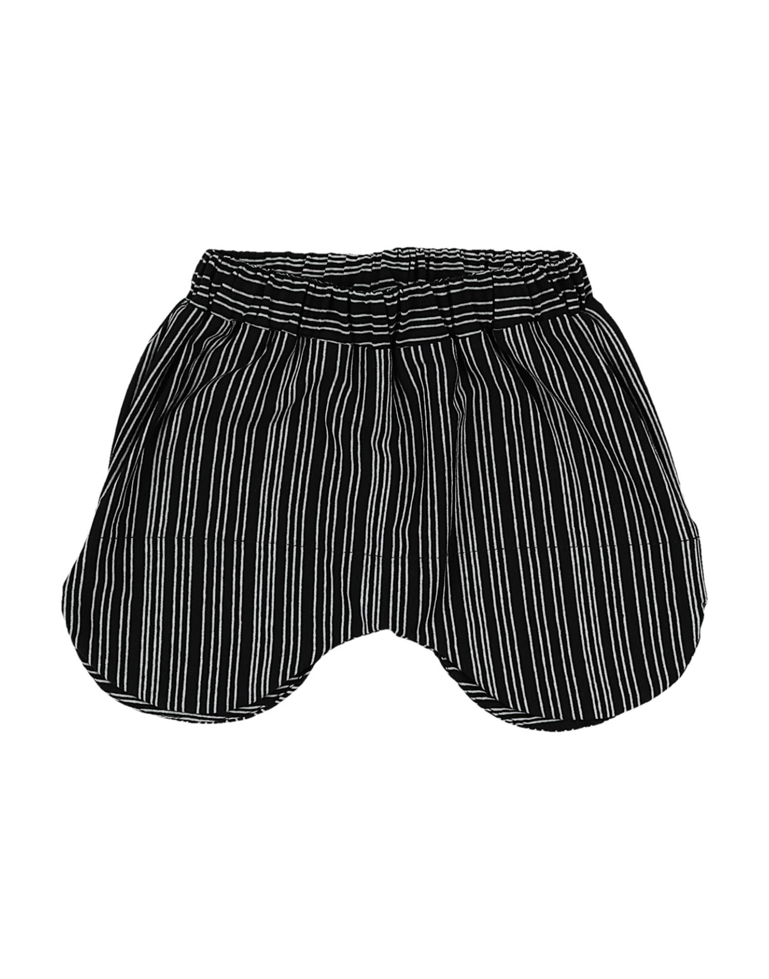 Orimusi Kids'  Newborn Boy Shorts & Bermuda Shorts Black Size 3 Cotton, Polyester, Elastane