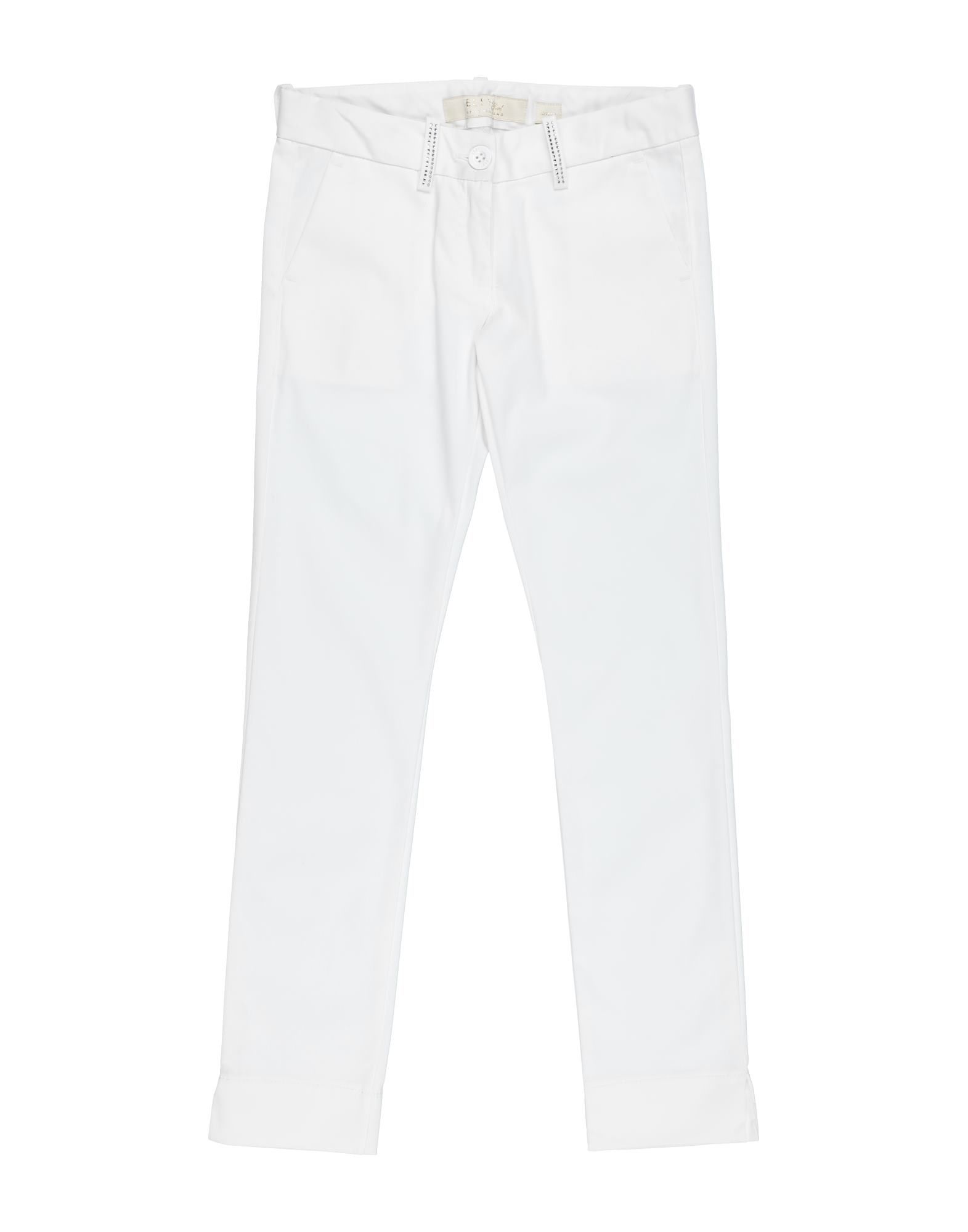 Elsy Kids' Casual Pants In White