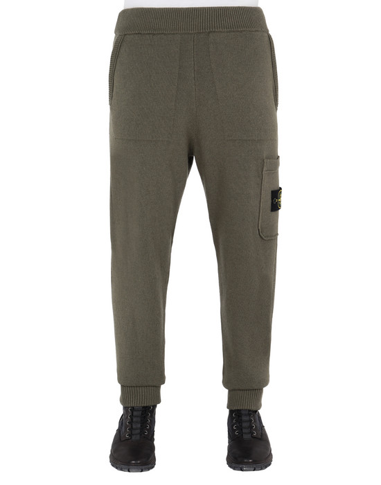13387500vp - PANTS - 5 POCKETS STONE ISLAND KNIT PANTS 558A7 STONE ISLAND - 0