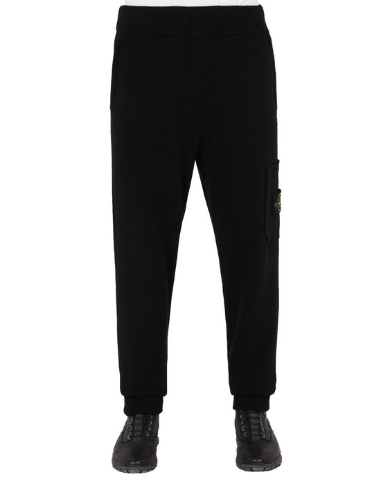 13387504xv - TROUSERS - 5 POCKETS STONE ISLAND KNIT TROUSERS 558A7 STONE ISLAND - 0