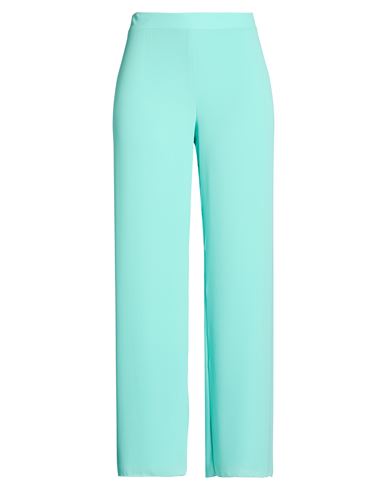 Antonio D'errico Woman Pants Light Green Size 14 Polyester In Green