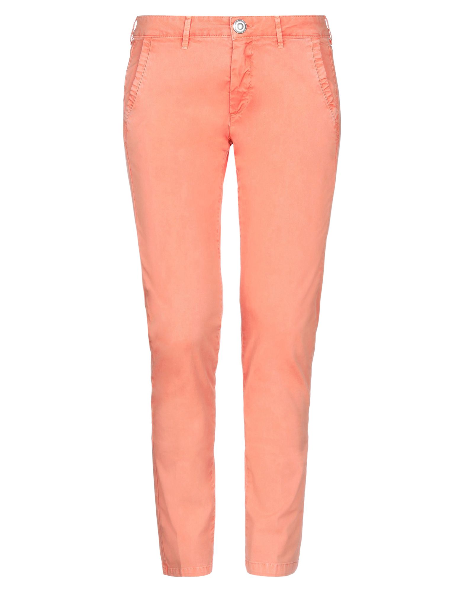 Повседневные брюки  - Лососево-розовый цвет