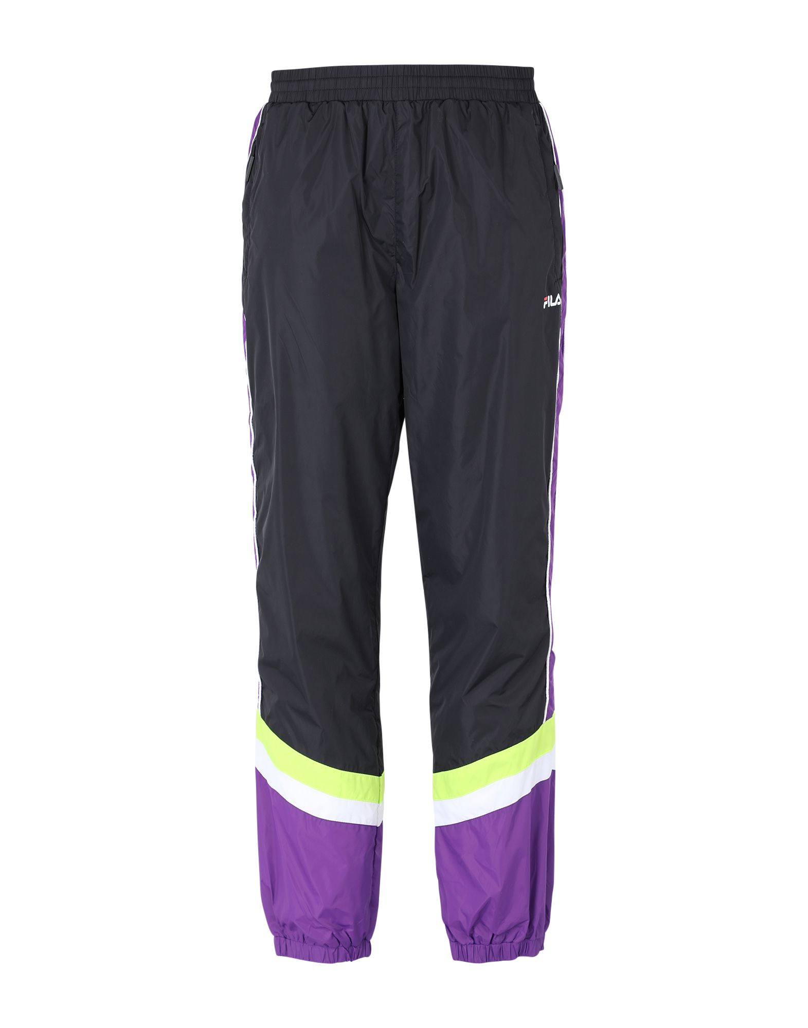 《セール開催中》FILA HERITAGE レディース パンツ ブラック XS ナイロン 100% RANSIM wind pants