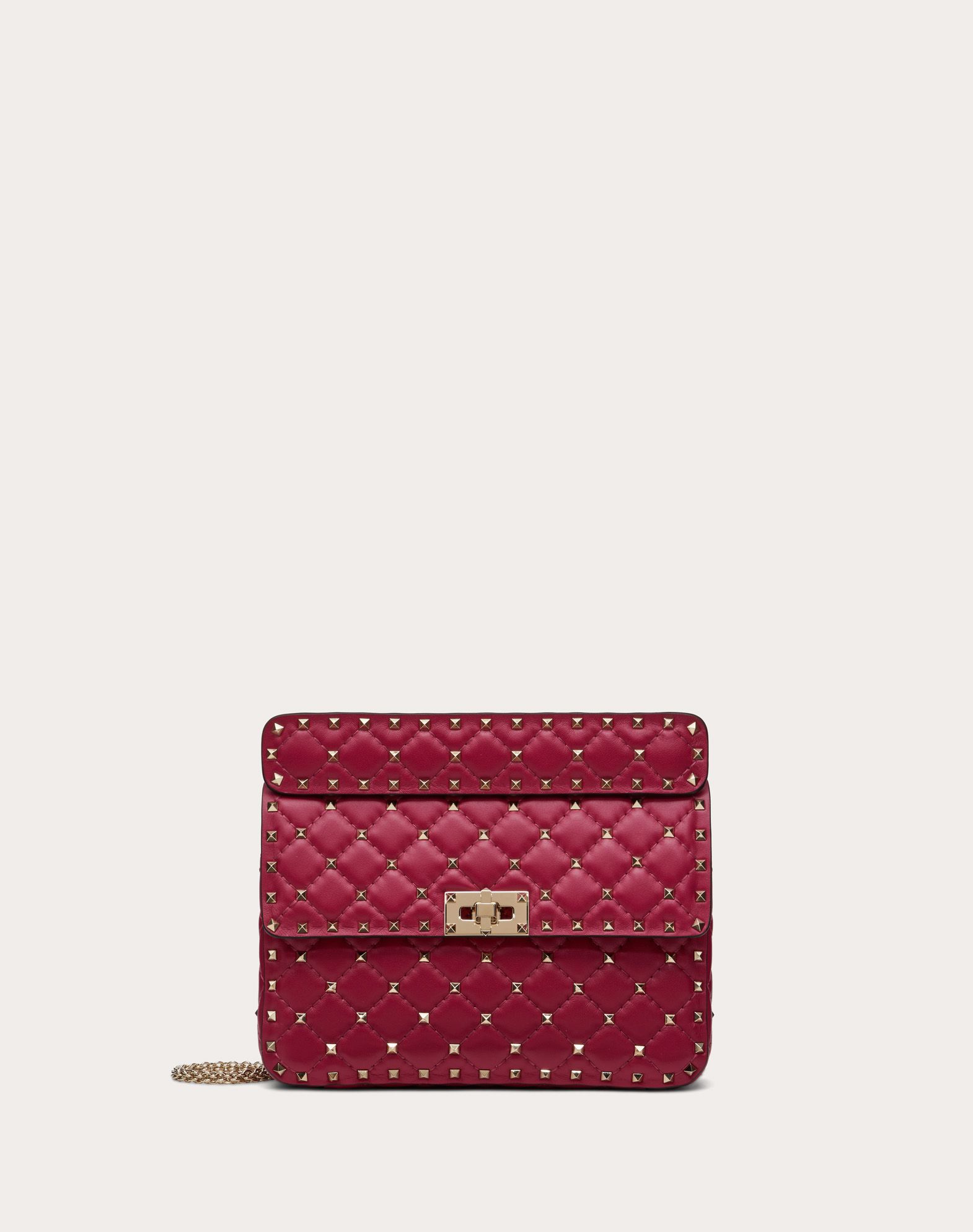 valentino rockstud bag red