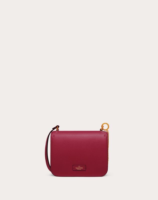 Small VSLING Grainy Calfskin Shoulder Bag for Woman Valentino Online