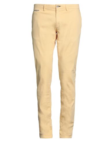 Mason's Man Pants Light Yellow Size 34 Cotton, Elastane