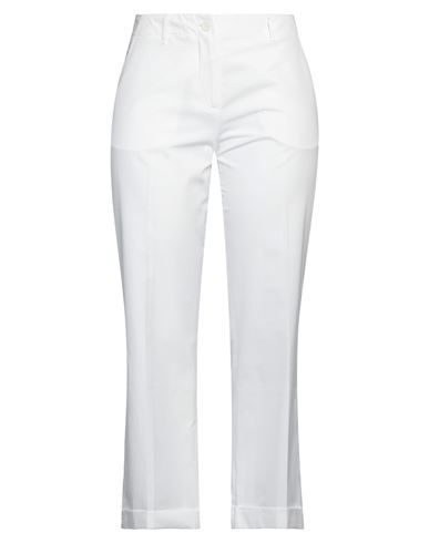 Aspesi Woman Pants White Size 4 Cotton