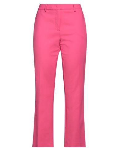 Seventy Sergio Tegon Woman Pants Fuchsia Size 8 Cotton, Polyamide, Elastane In Pink