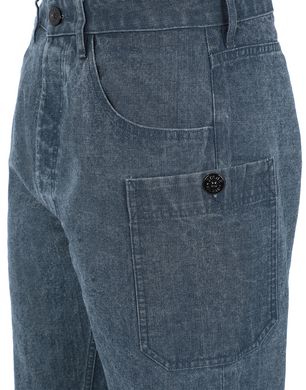 J04J1 PANAMA PLACCATO RE T Trousers Stone Island Men - Official