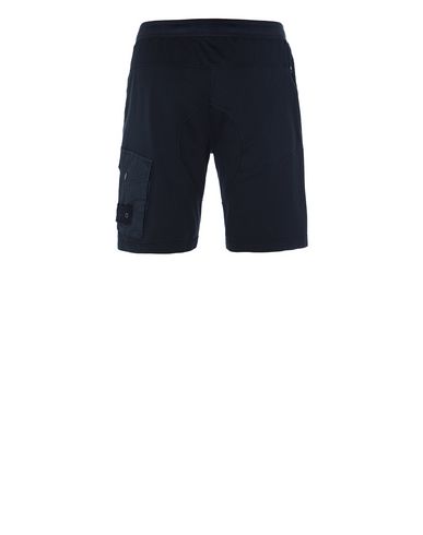 stone island bermuda shorts black