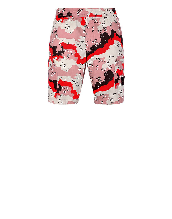 Sold out - STONE ISLAND L13EF 3C + PU DESERT CAMO Bermuda Man Stucco