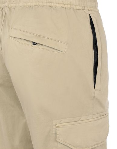 stone island cargo shorts khaki