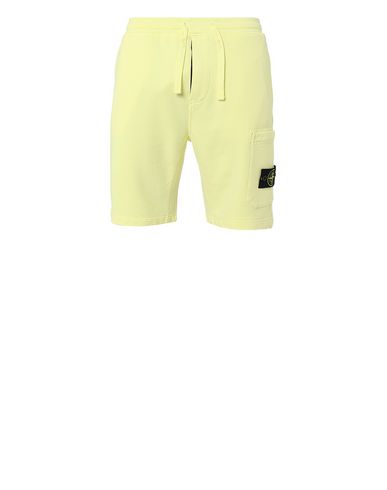 stone island fleece bermuda shorts