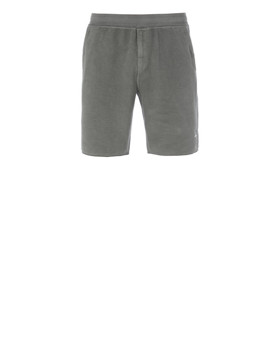 13405365lb - BERMUDAS STONE ISLAND FLEECE BERMUDA SHORTS 61440 STONE ISLAND - 0