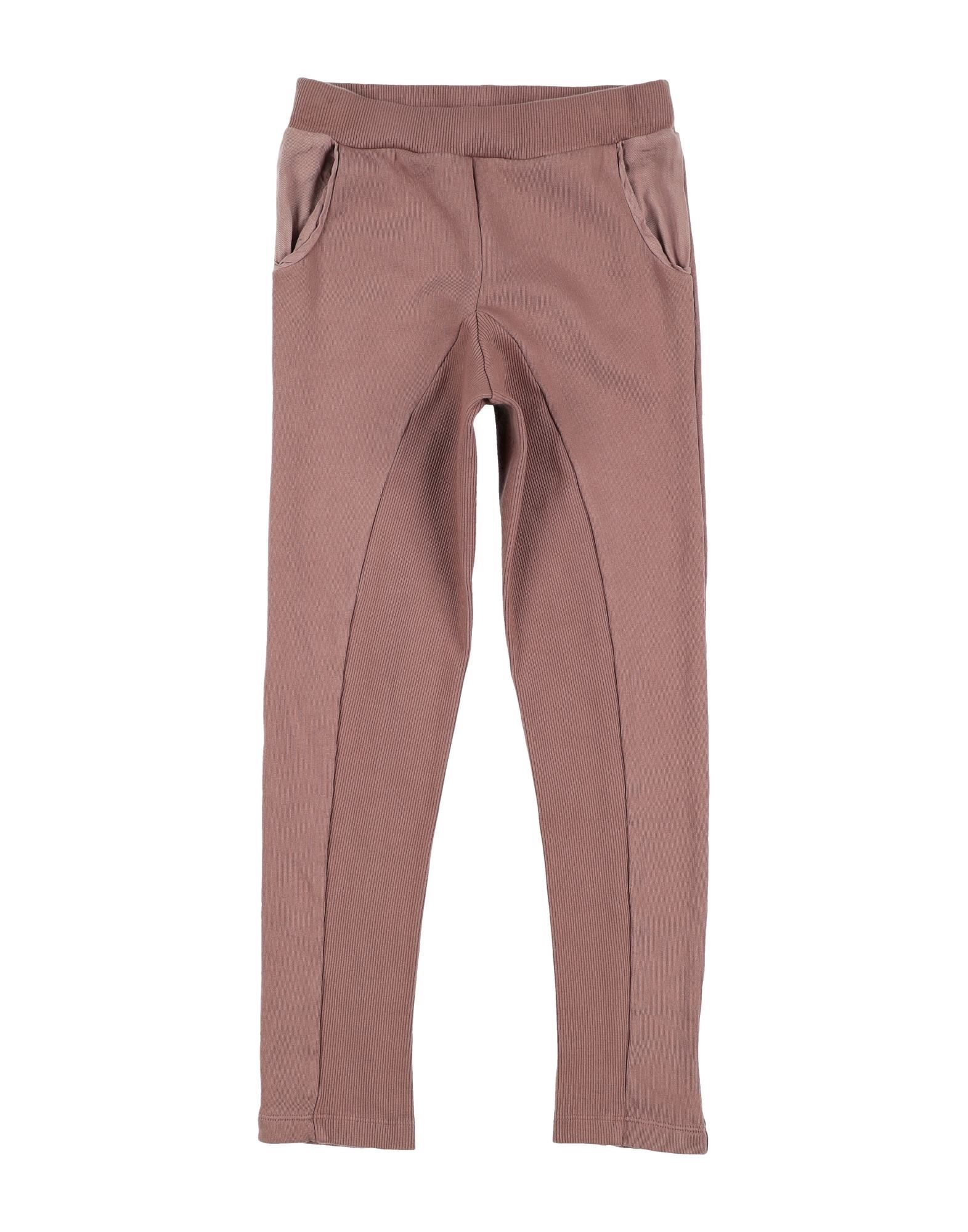 Miss Pois Kids' Pants In Light Brown