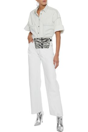 Re/done 90s High-rise Straight-leg Jeans In Light Denim