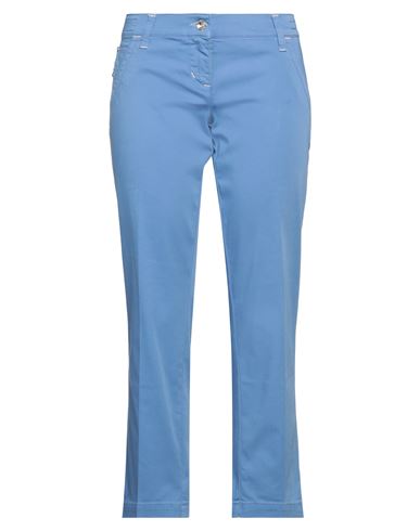 Jacob Cohёn Woman Pants Light Blue Size 31 Cotton, Elastane