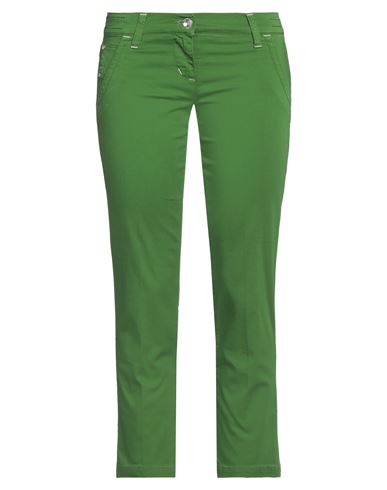 Jacob Cohёn Woman Pants Green Size 28 Cotton, Elastane