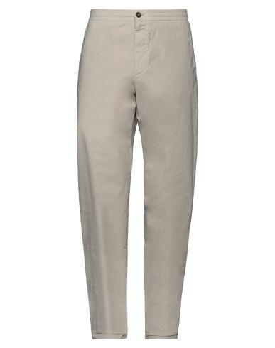 Zegna Man Pants Beige Size 34 Cotton, Elastane