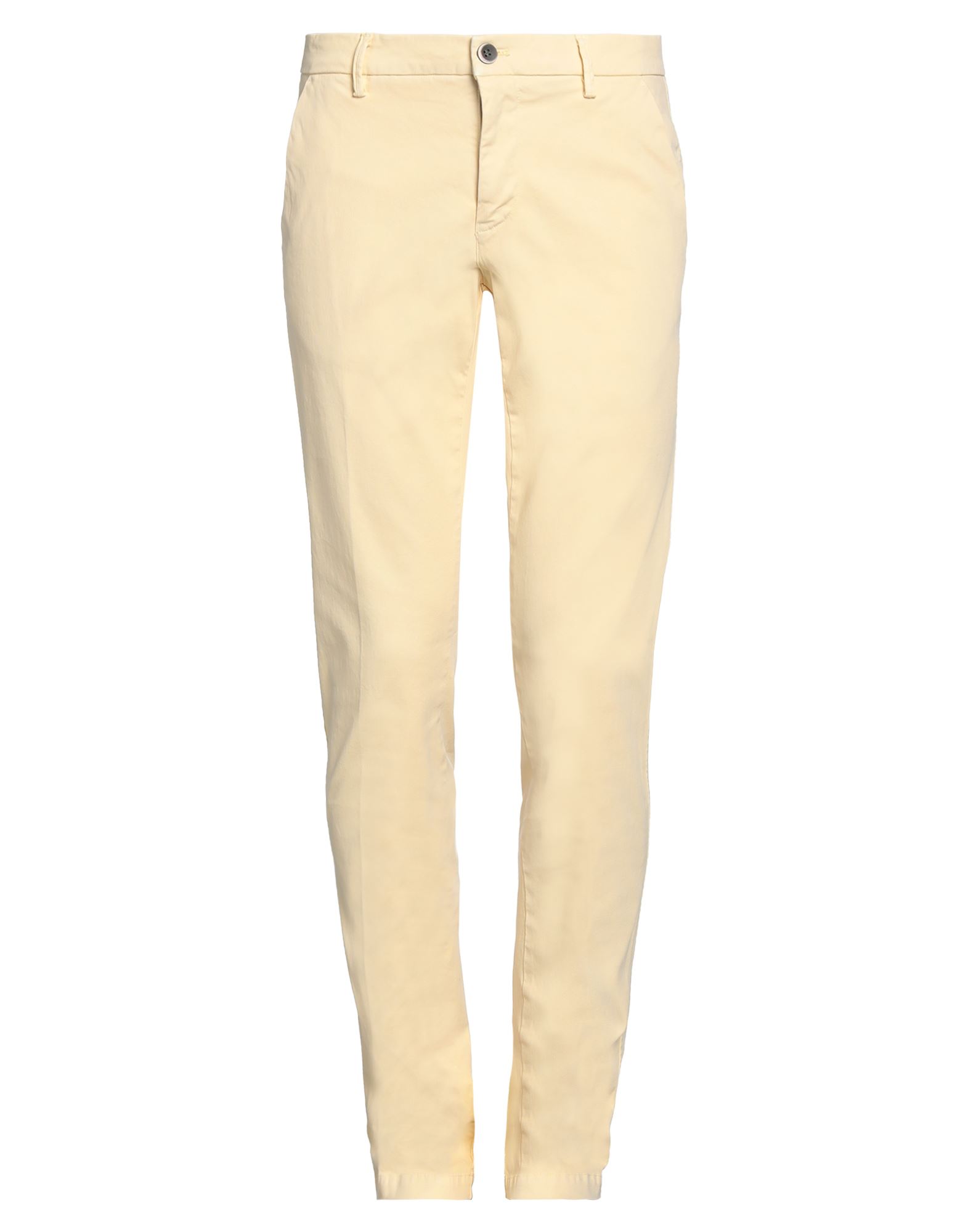 Mason's Man Pants Light Yellow Size 32 Cotton, Elastane
