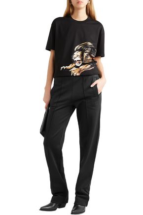 Givenchy Ponte Track Trousers In Black