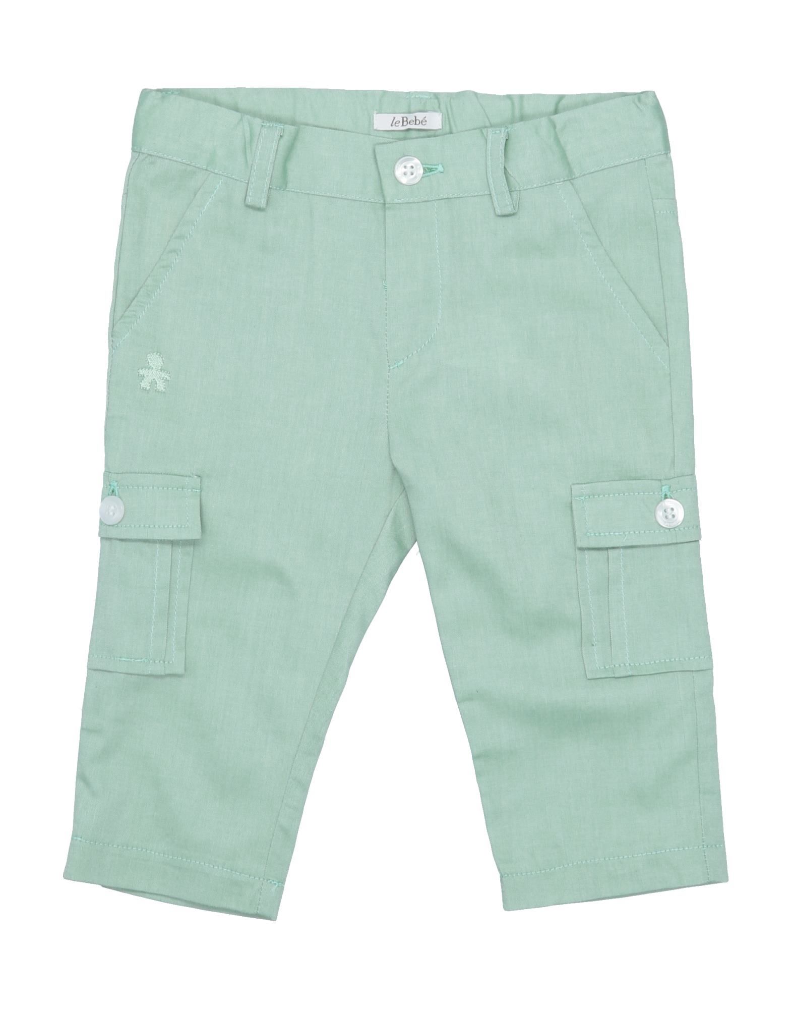 Le Bebé Kids' Pants In Military Green