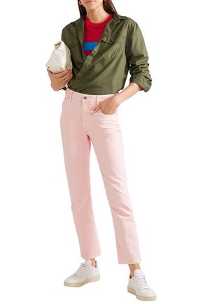 Isabel Marant Étoile Fliff Boyfriend Jeans In Pastel Pink