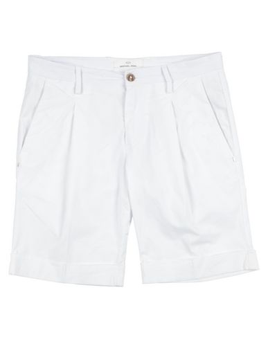 Michael Coal Man Shorts & Bermuda Shorts White Size 30 Cotton, Elastane