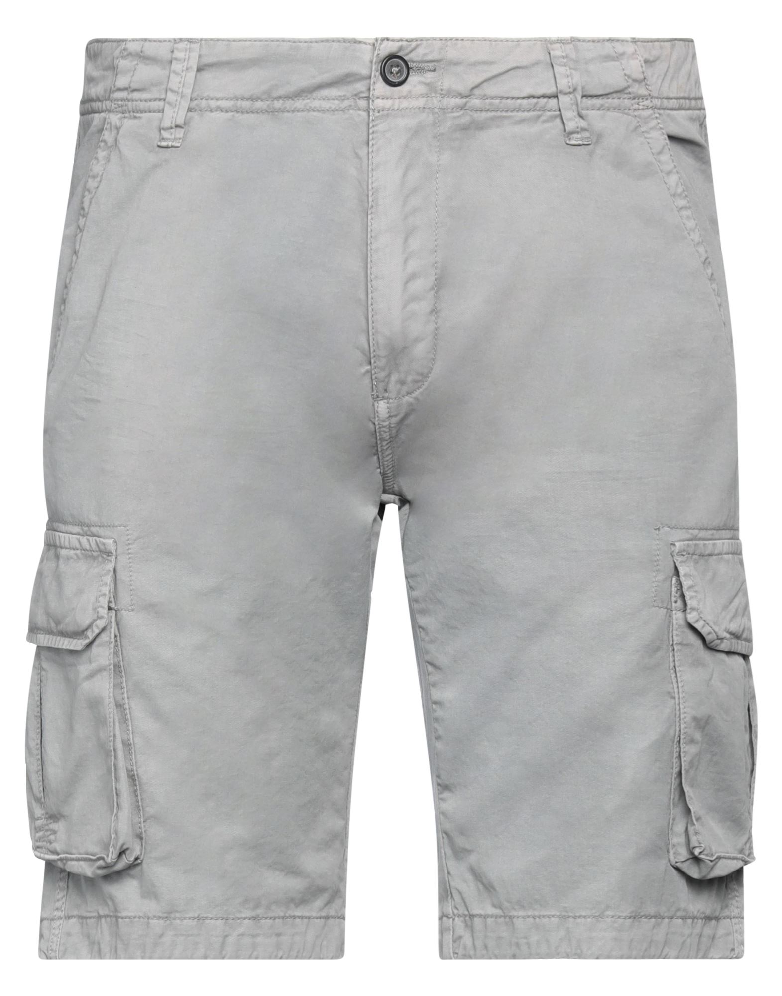 A.f.f Associazione Fabbri Fiorentini A. F.f Associazione Fabbri Fiorentini Man Shorts & Bermuda Shorts Grey Size 38 Cotton
