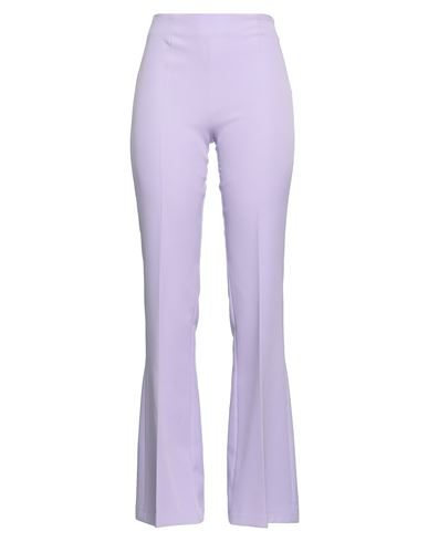 TWENTY EASY BY KAOS TWENTY EASY BY KAOS WOMAN PANTS LILAC SIZE 4 POLYESTER, ELASTANE