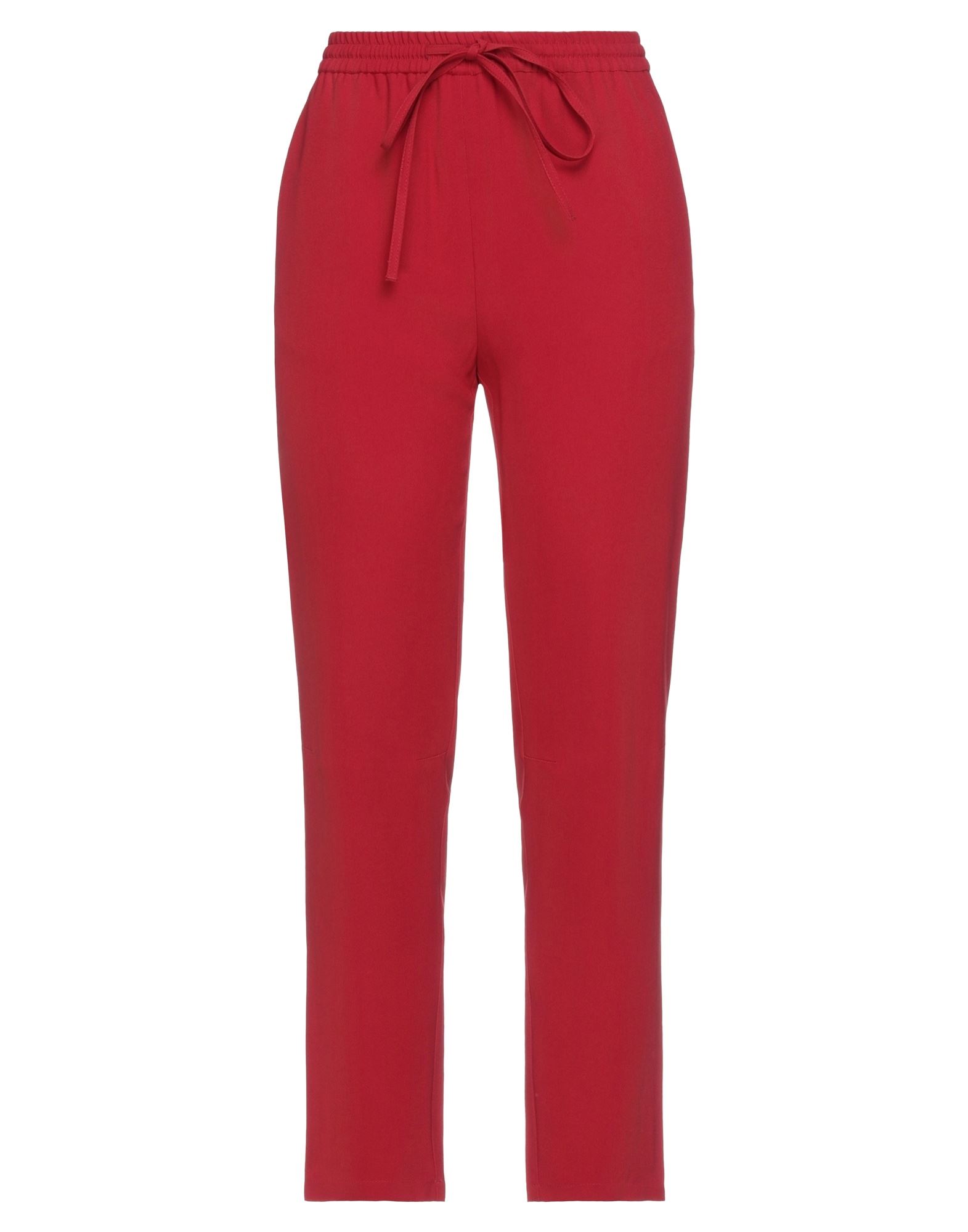 Red Valentino Drawstring Pants In Red
