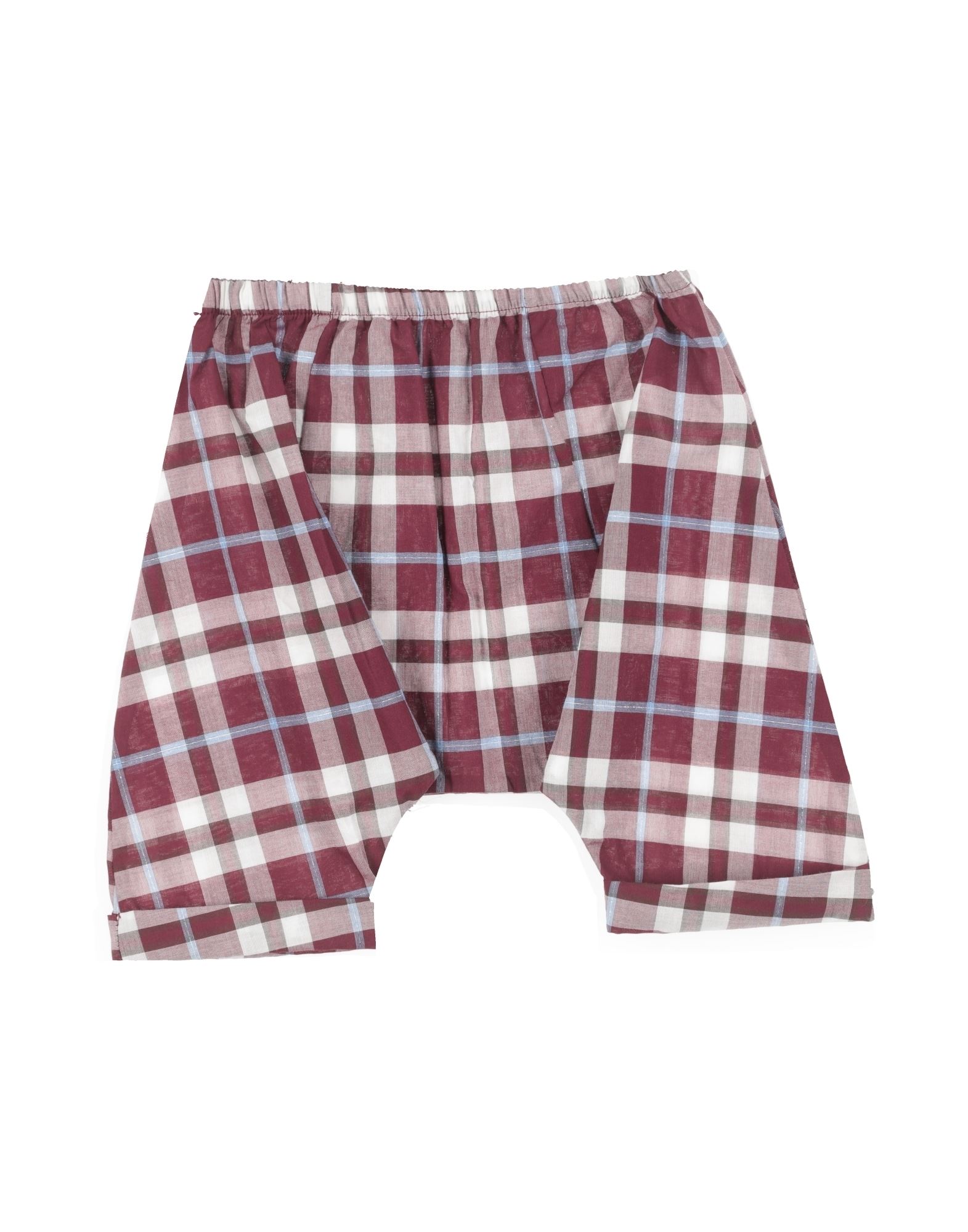 Cucù Lab Kids'  Newborn Girl Pants Burgundy Size 3 Cotton, Polyester, Polyamide In Red