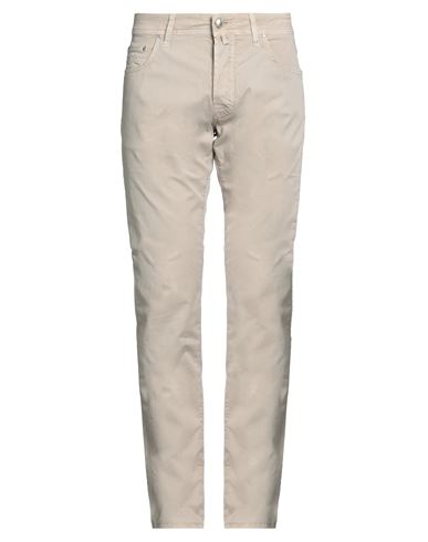Jacob Cohёn Man Pants Light Brown Size 35 Cotton, Elastane In Beige