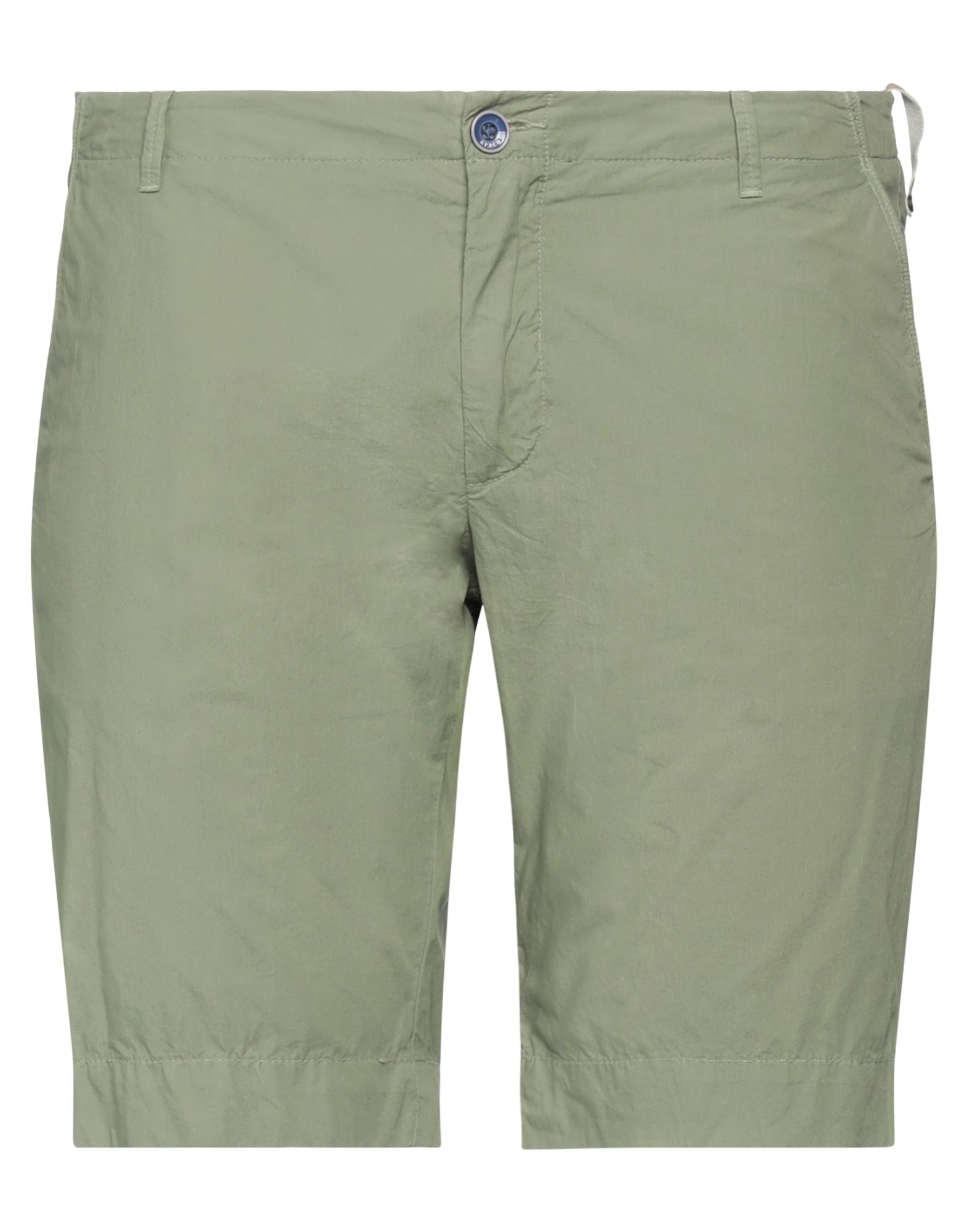 At.p.co At. P.co Man Shorts & Bermuda Shorts Sage Green Size 38 Cotton