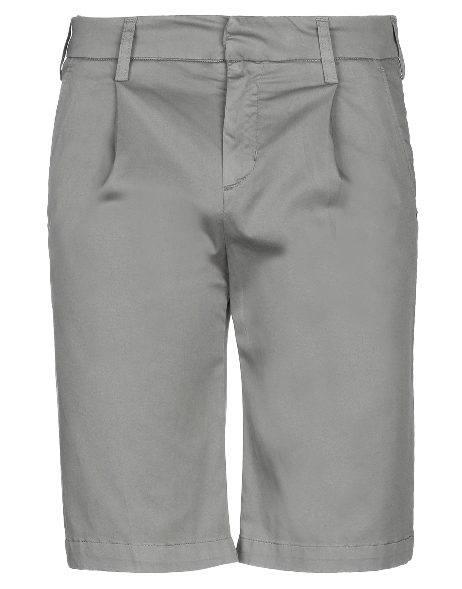 Coroglio By Entre Amis Man Shorts & Bermuda Shorts Grey Size 40 Cotton, Elastane