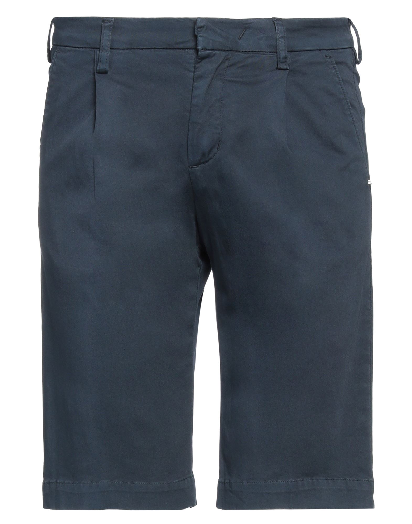 Coroglio By Entre Amis Man Shorts & Bermuda Shorts Navy Blue Size 28 Cotton, Elastane