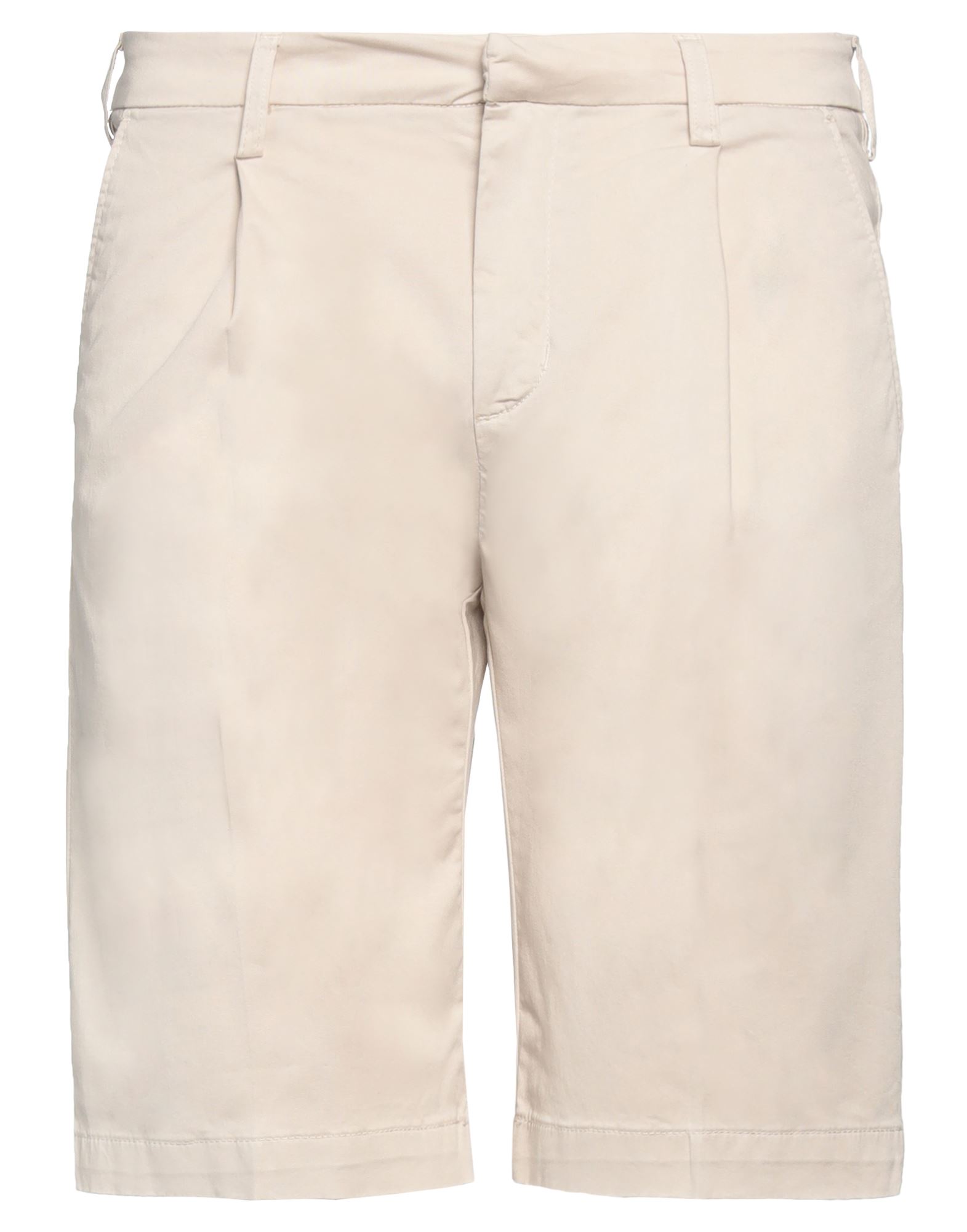 Coroglio By Entre Amis Man Shorts & Bermuda Shorts Beige Size 31 Cotton, Elastane