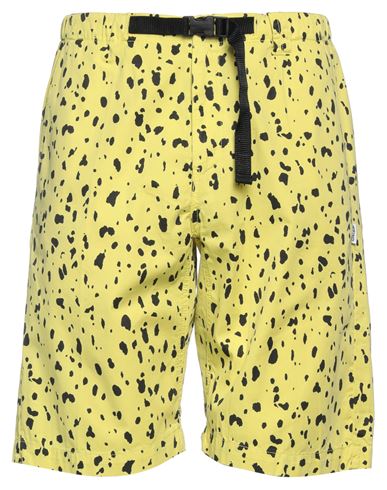 Life Sux Man Shorts & Bermuda Shorts Yellow Size L Cotton