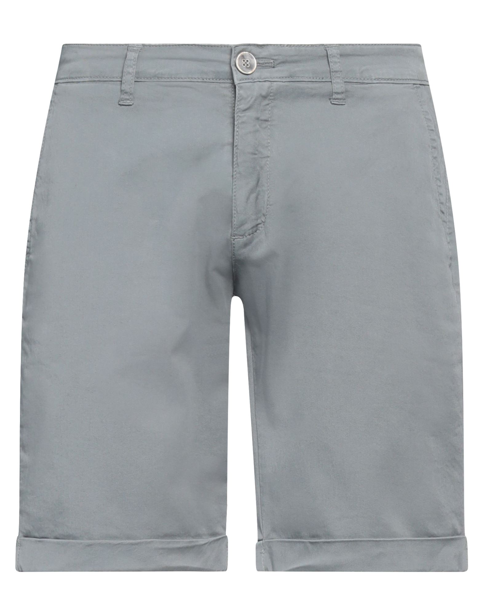 Baramon Man Shorts & Bermuda Shorts Grey Size 38 Cotton, Elastane