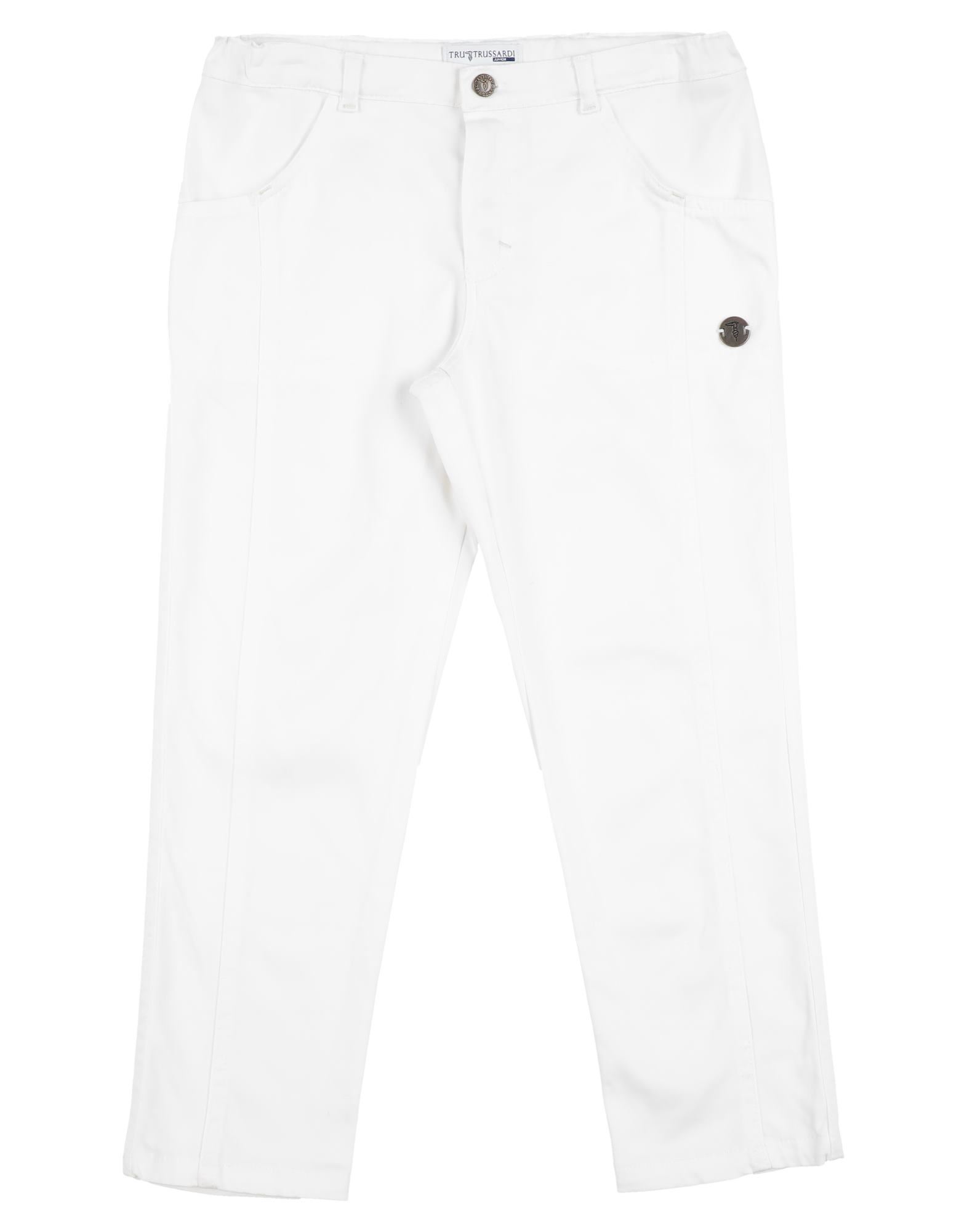 Tru Trussardi Kids' Pants In White