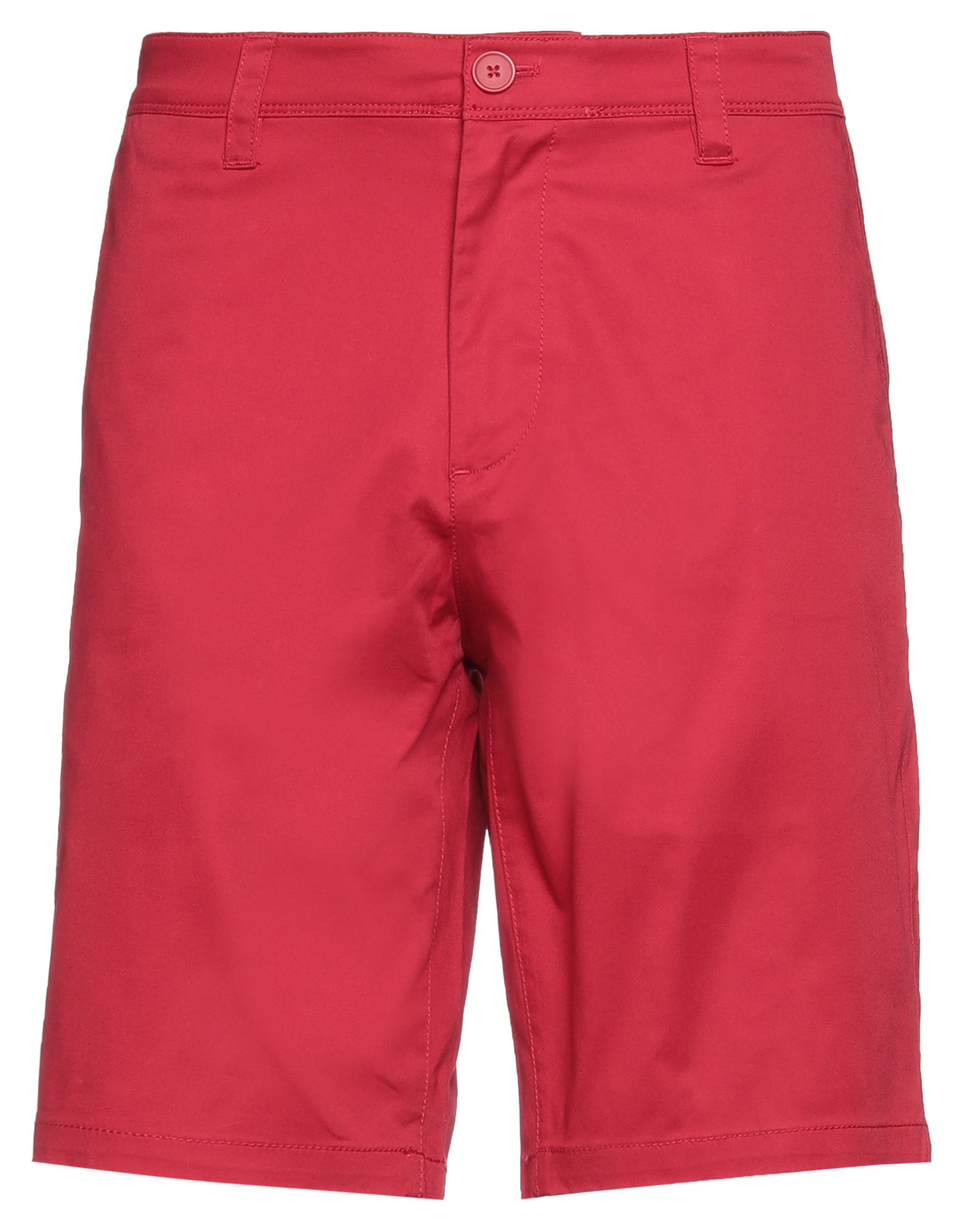 Armani Exchange Man Shorts & Bermuda Shorts Red Size 29 Cotton, Elastane