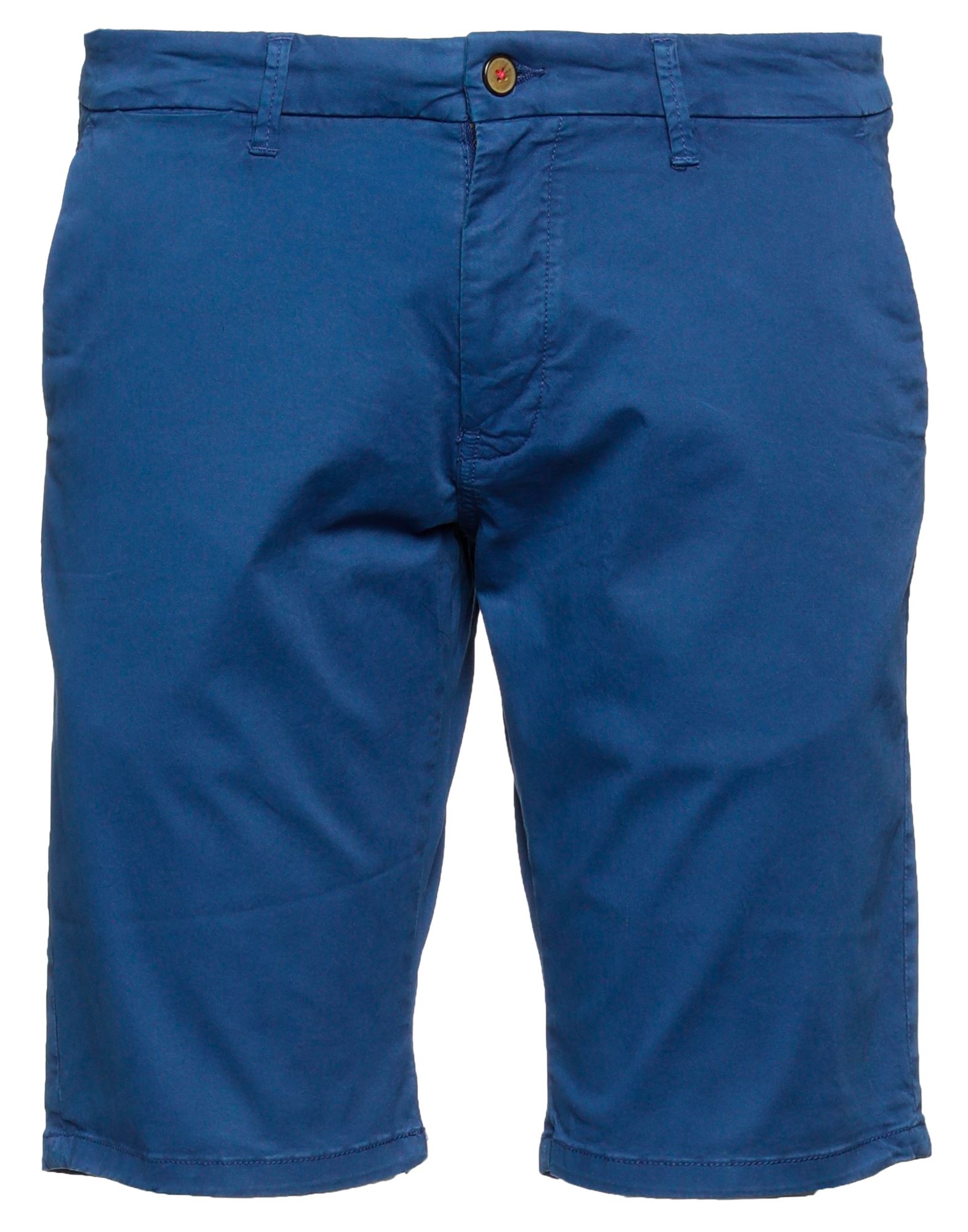 Impure Man Shorts & Bermuda Shorts Bright Blue Size 40 Cotton, Elastane