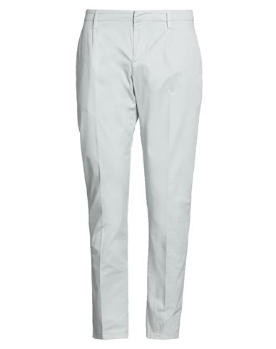 Dondup Man Pants Light Grey Size 34 Cotton, Elastane
