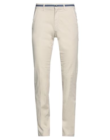 Mason's Man Pants Cream Size 32 Cotton, Elastane In White