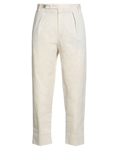 Gta Il Pantalone Man Pants Ivory Size 32 Cotton, Elastane In White