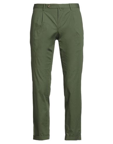 Gta Il Pantalone Man Pants Green Size 32 Cotton, Linen, Elastane In Green